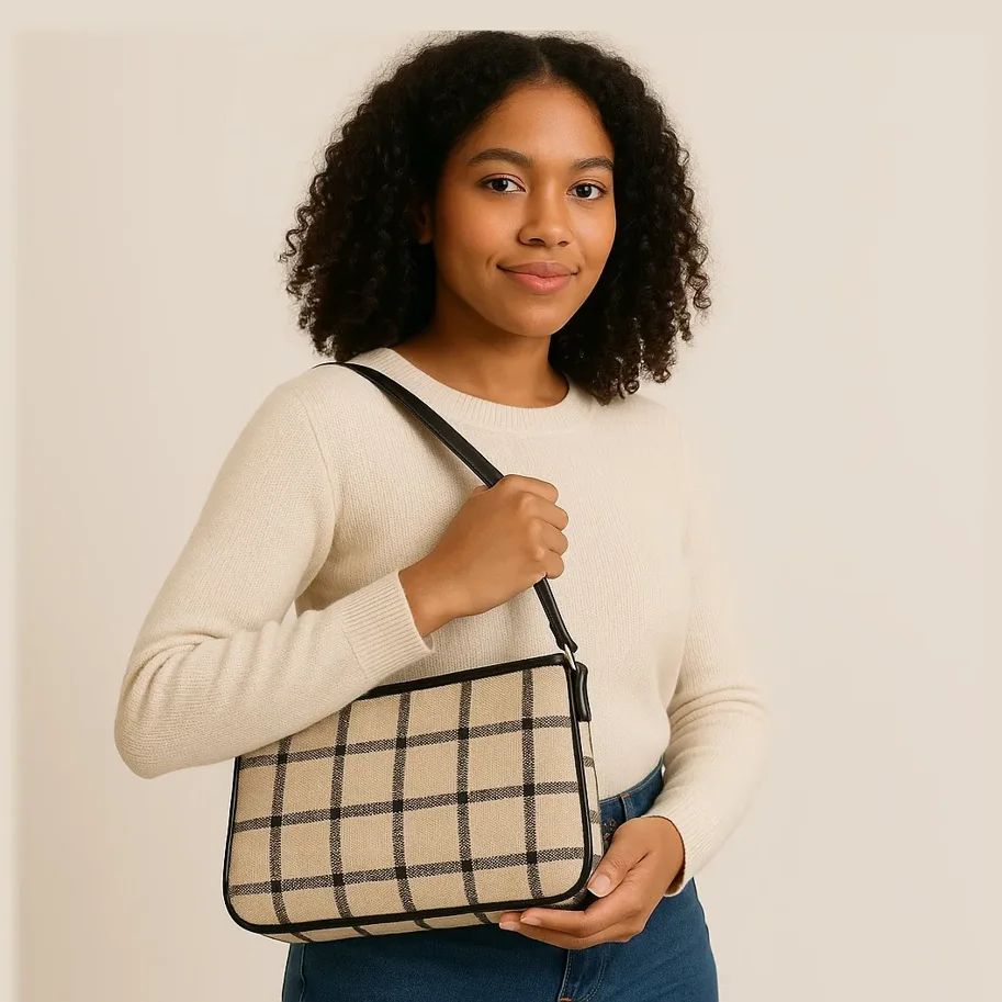 CHECK & CHIC – Handtasche