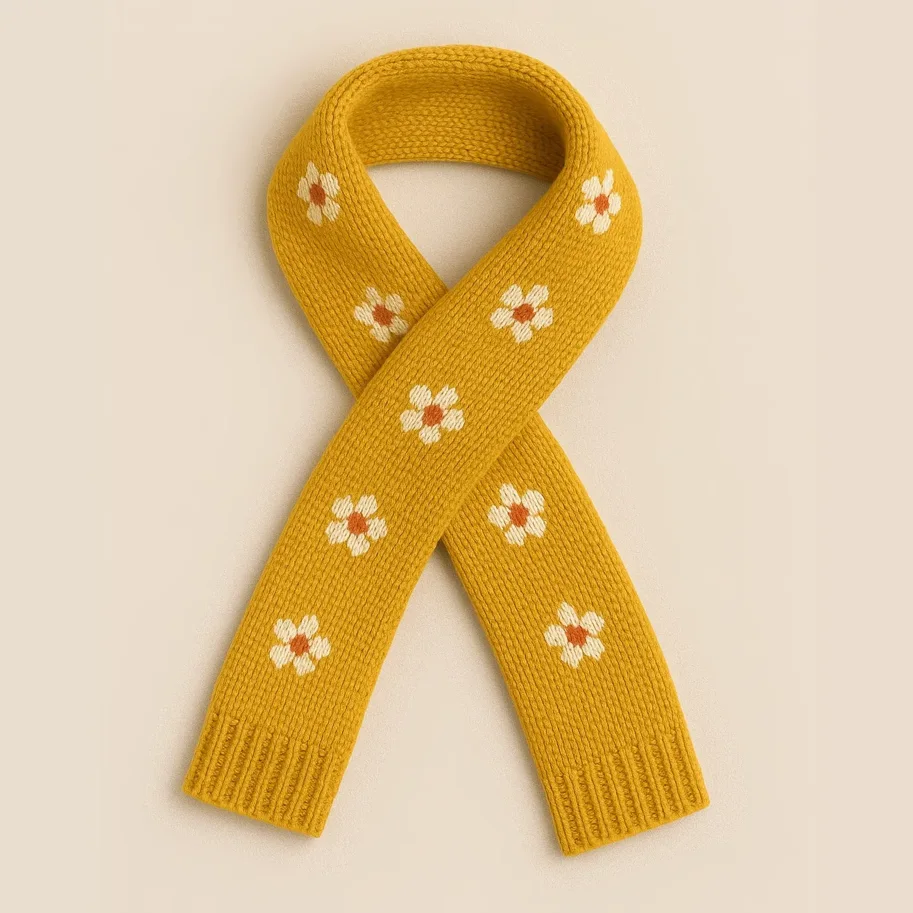 SUNNY BLOOM – Strickschal